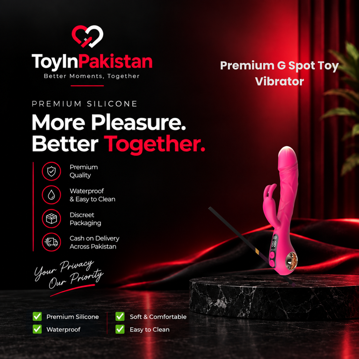 G Spot Dildo Vibrator